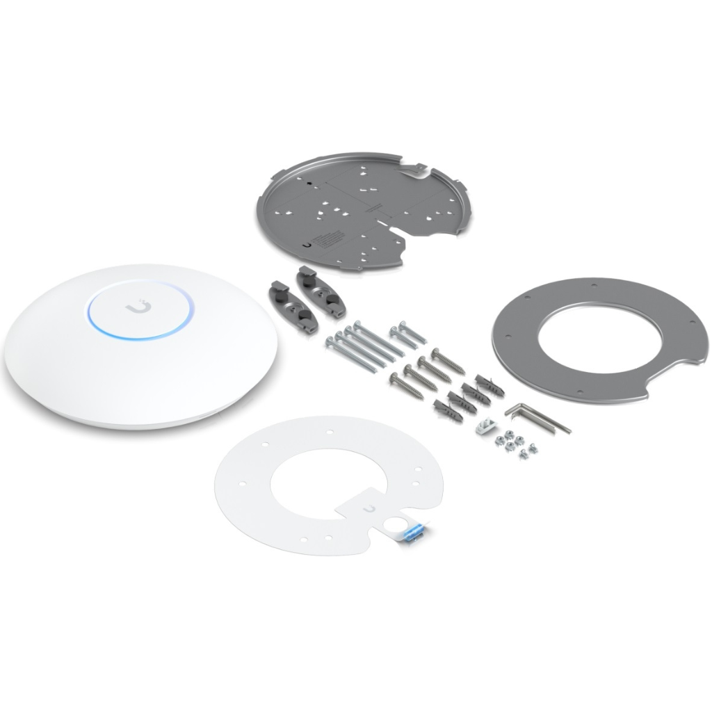 Ubiquiti U7-Pro WiFi AP, 6 GHZ, 2,5 GBE Uplink, 9,3 GBPS Snelheid, 300+ Clients